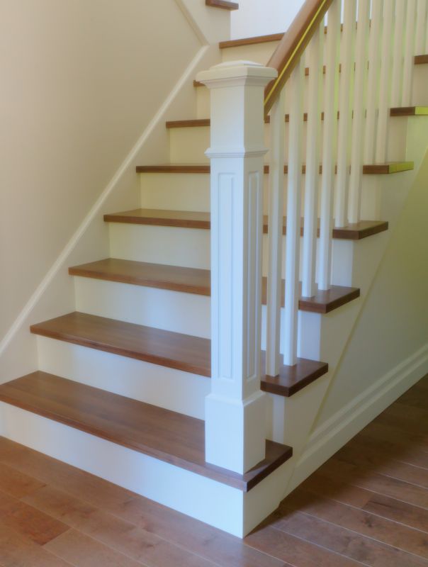 Wooden Banister Installation in Kansas City, KS